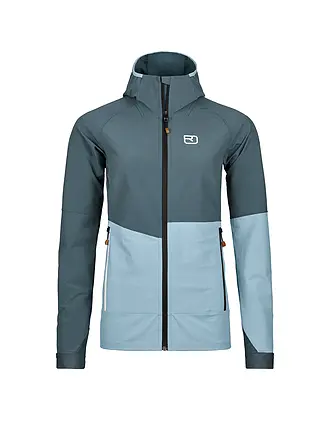 ORTOVOX | Softshelljacke Punta Berrino Hoodie pour femmes | petrol